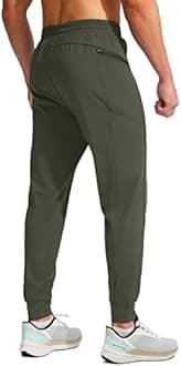 G Gradual Men's Joggers with Zipper Pockets