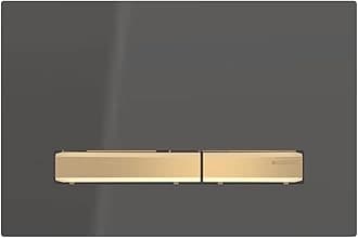 Geberit Sigma 50 Push Plate Brass / Black for UP720, UP320 and UP300