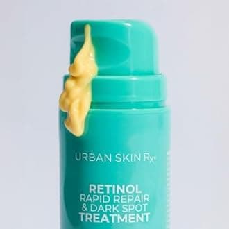 Urban Skin Rx® Retinol Rapid Repair and Dark Spot Treatment | Fast-Absorbing, Fragrance-Free Treatment Targets Hyperpigmentation, Fine Lines, and Blemishes, Formulated with Niacinamide | 1.0 Fl Oz