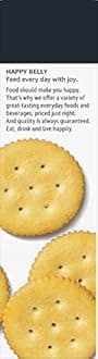 Amazon Brand - Happy Belly Original Snack Crackers, 13.7 Ounce (Pack of 1)