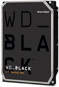 WD_BLACK 6TB Gaming Internal Hard Drive HDD - 7200 RPM, SATA 6 Gb/s, 128 MB Cache, 3.5" - WD6004FZWX