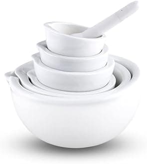 Mortar And Pestle, Spice Crusher, Ceramic Mixing Grinding Bowl, Pepper Mill Mortar Pestle, Garlic Grinder, Pharmacy Herbs Bowl Mill Crusher DIY Kitchen- 3.15 inch