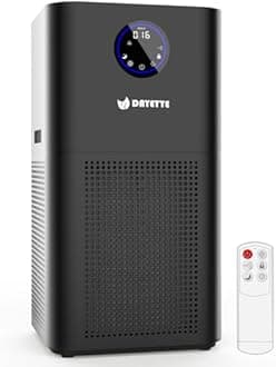 Dayette Air Purifier for Home Pets Dander in Bedroom, Covers Up to 4000 ft², 4-in-1 Filter with HEPA sleep mode, Remove Dust Smoke Pollutants Odor (AP403)
