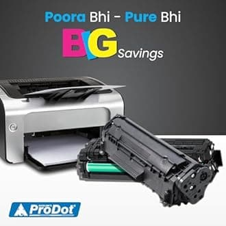 - ProDot Kobra 3688 Laser Toner Powder Compatible with HP 35A, 36A, 88A, 78A, 83A, 85A & Canon 337, 912, 925 Toner Cartridges (Pack of 12)