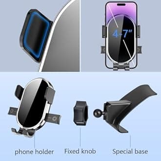 YEGZA Car Phone Holder for Porsche Taycan 2020 2021 2022 2023 2024 2025 Auto Accessories Navigation Screen Bracket Interior Decoration Dashboard Cell Mobile Phone Mount Holders case Accessory