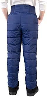 UGREVZ Girls Boys Snow Pants 2-9 Years old Thick Winter Warm Pants Girl Activewear Clothes