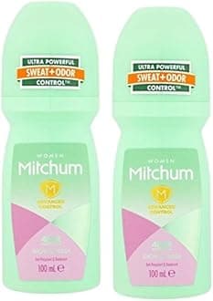 Mitchum Women (Pack of 2) Shower Fresh Anti Perspirant Roll-On Deodorant X 100ml