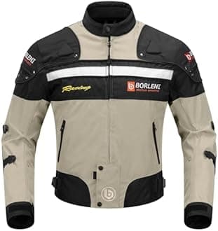 BORLENI Unisex D-020 Motorcycle jacket