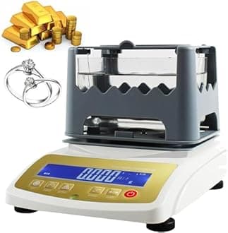 Digital Electronic Gold Purity Tester Machine,Precious Metal Authenticity Tester,Gold Purity Testing Machine,Gold Density Meter,Purity Density Meter,XF-120K
