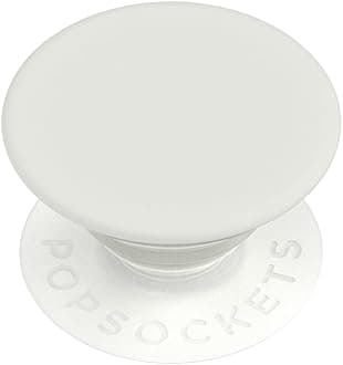 PopSockets Japan - PopGrip Enamel Creme 3D Cream Pop Grip, Smartphone Grip & Stand