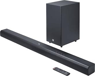 JBL Cinema SB580 3.1 Channel Soundbar with Virtual Dolby Atmos and Wireless Subwoofer - JBLSB580BLKUK, Black