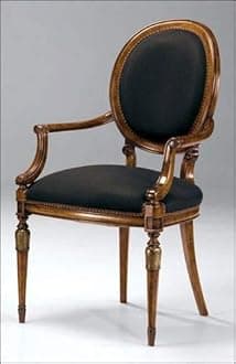 Shilpi Handmade Pure Sheesham Wooden Chair Armrest Seating Chair Round Back Rest Chair