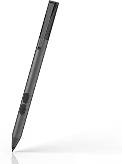 Stylus Pen for ASUS Touchscreen Devices, 2-in-1 Button & Faster Charge for 2500h Work & Palm Rejection, Pen for Surface Pro 11/10/X/9/8/7/7+/6/5/4/3/Go 3/Studio 2/Book 3/Duo 2, ASUS VivoBook Flip