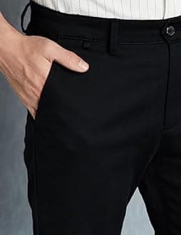 Symbol Premium, PAG SP 1 A_Casual Pants, Men, Slim Fit Flexi Waist Casual Pants