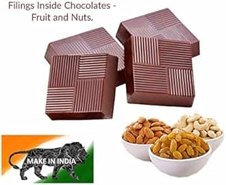 Choco ManualAT | Photo printed wooden box of chocolates with printed wrappers | Box of 6 Chocolates