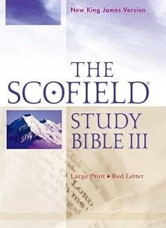 The Scofield Study Bible III, NKJV, Large Print Edition: New King James Version, Burgundy, Bonded Leather