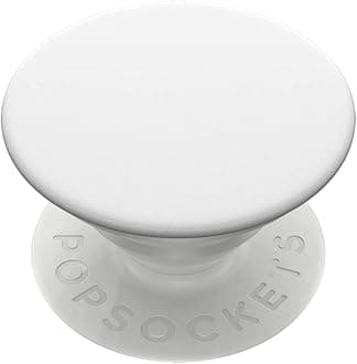 PopSockets: PopGrip - Expanding Stand and Grip with a Swappable Top for Smartphones and Tablets - Off White