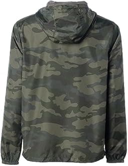 Global Blank Men's Windbreaker Jacket Lightweight Water-Resistant Windbreakers for Men