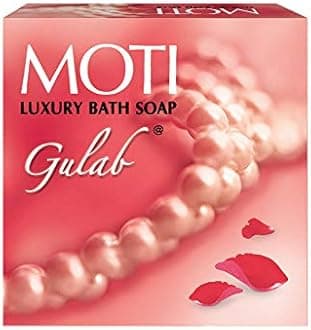 Moti Luxury Bath Soap, Gulab, 150g