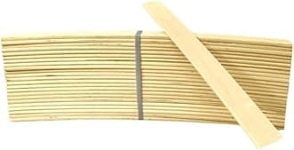 Top Replacement Sprung Wooden Bed Slats Size Double Bed Length 690mm & Width 53mm, 8.5mm Depth.… (10)