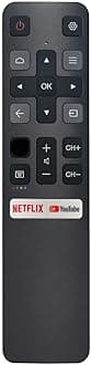 Basic IR Replacement Remote for TCL Android TV/TCL Google TV Without Voice Command