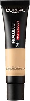 L’Oréal Paris Loreal Infallible 24H Matte Cover Liquid Foundation, 30 Light Ivory, 35 ml