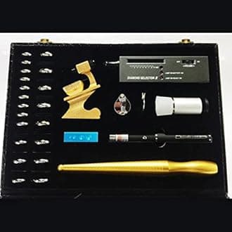 Diamond Selector，Color stone tools， Gold Testing Kits Gem Pen Gemstone Jewelry Tester Tool,Portable Electronic Diamond Tester Pen Jewelry Selector