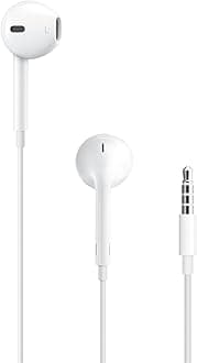EarPods Headphones with 3.5mm Plug, Wired Ear Buds with Built-in Remote to Control Music, Phone Calls, and Volume