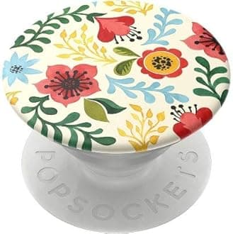 ​​​​PopSockets Phone Grip with Expanding Kickstand, Adhesive Grip - Wallflower PaperCarbon Neutral Certified by SCS Global Services