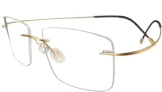 Rimless Titanium Eyeglass frames Men Hingeless Light weight 55-18-140