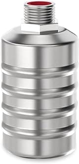 304 Stainless Steel Fully Automatic Water Level Control Float Valve, Automatic Water Level Controller for Water Tank, Stainless Steel Mini Float Ball Valve (#A-3/4 inch connector(Upper water intake))