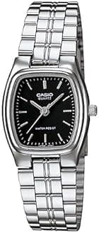 Casio Womens Quartz Watch, Analog Display and Stainless Steel Strap