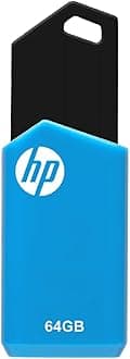HP v150w 64 GB USB 2.0 Flash Drive (Blue)