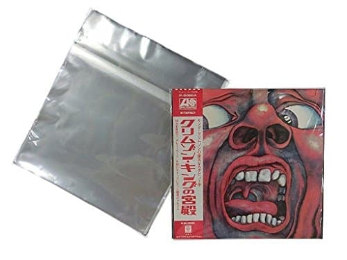 100 Plastic Record Outer Sleeves(C) 12" LP LD Designed by Vintage Music, 2 Sets (200 pcs)