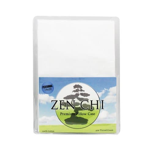 Buckwheat Pillow Case - Zen Chi 100% 400 Thread Count Pillow Case - Fits All Sobakawa and Zen Chi Personal/Japanese Size Pillows (14 X 20) by Zen Chi