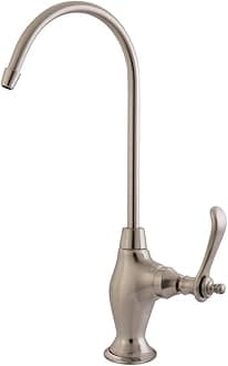 Gourmetier KS3198TL Templeton Design 1/4 Turn Water Filter Faucet, Brushed Nickel