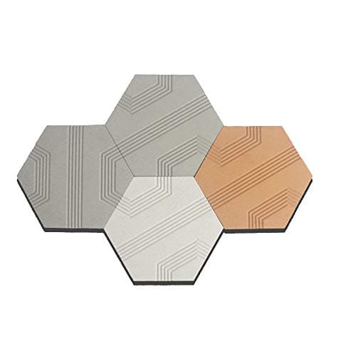 3D Texture Wall Panels molds Hexagonal Concrete Wall Brick,Silica Gel Tile Mold,Silicone Panel Mold
