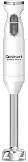 Cuisinart Smart Stick Two-Speed Hand Blender, Powerful Immersion Blender with 300-Watt Motor Blends Shakes, Smoothies, Puree, Baby Food, Soups & Sauces, CSB-175P1, White