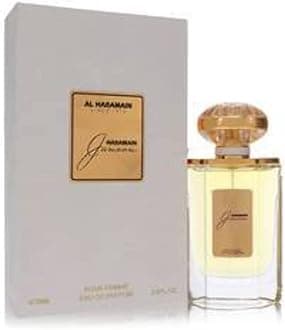 Haramain Junoon Pour Femme Eau de Parfum 75 ml – Long Lasting Floral Perfume for Women with Rose, Jasmine, Iris, Vanilla & Musk – Luxury Designer Scent by Al Haramain