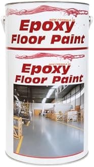 Epoxy Resin Floor Paint by Ask Coatings. for Garage, Industrial and Domestic. 5L (Safety Yellow)