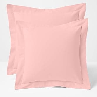Comfort Beddings Export Quality 450 Thread Count 100% Egyptian Cotton Decorative Continental Pillow Cases Pillow Covers Pack Of 2 - Blush Pink (Decorative/Square Size 60 x 60 CM)