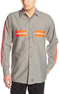 Red Kap Men's Industrial Work Shirt