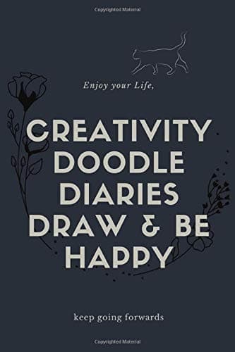 Creativity, Doodle Diaries & much much more…. Draw & Be Happy!: Get creative with Blank Sketchbook for Kids, Girls.. Stocking Staffers & Gift Baskets ... Gifts Summer Travel Teacher Gifts Art Cl