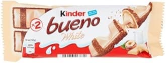 Kinder Bueno White Milk and Hazelnuts 39g x Case of 30