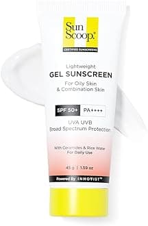 Ceramide & Rice Water Gel Sunscreen | SPF 50+ PA++++ | Oil-Free Finish | 45g