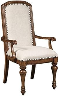 Shilpi Handmade Pure Sheesham Wooden Chair Armrest Seating Chair