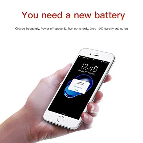 Ogodeal Battery Replacement for Model IP 4S A1431, A1387 with Full Set Repair Tools Kit and Battery Adhesive Stripe and Instructions [365 Days Warranty]