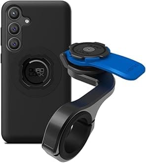 Quad Lock Out Front PRO Bike Phone Holder Kit with MAG Phone Case for Samsung Galaxy S24 Plus