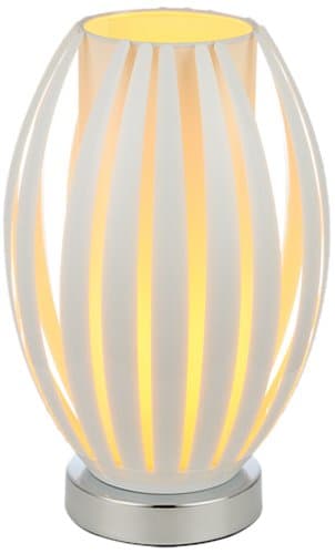Illumini Benross Varese Table Lamp, White