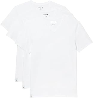 Men's Slim Fit V-neck Undershirt 3-pack